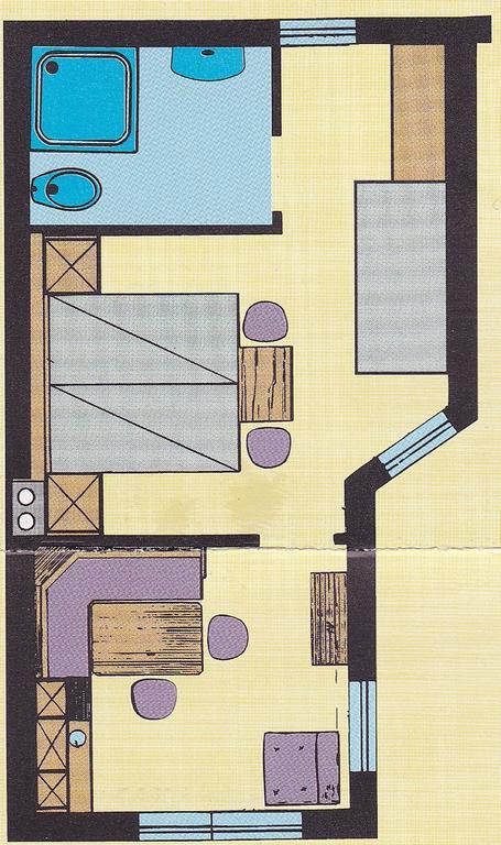 Haus Puit Mandarfen Pitztal Apartman Sankt Leonhard im Pitztal Szoba fotó
